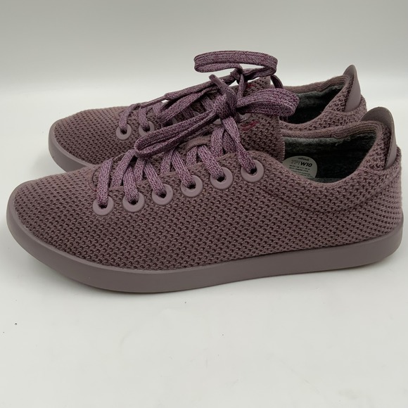 Allbirds Women's Wool Knit Sneakers Shoes Purple Size W10 - Picture 3 of 8